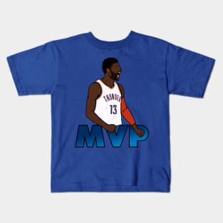 Paul George MVP - NBA Oklahoma City Thunder Kids T-Shirt